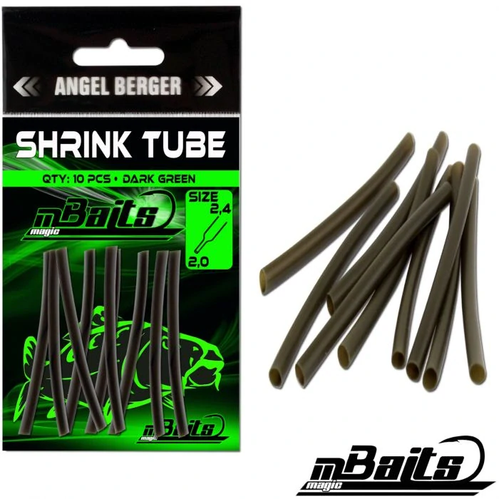 Shrink Tube Dark Green 2,8-2,4mm