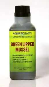 Aquatic Baits Liquid - Green Lipped Mussel