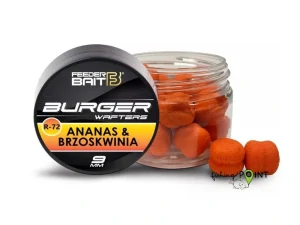 Burger wafters ananas/broskev