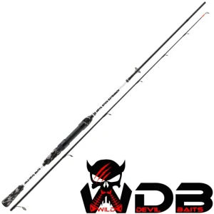 Wild Devil Baits Skládací/teleskopický 15-50g 2,45mpřívlačový prut