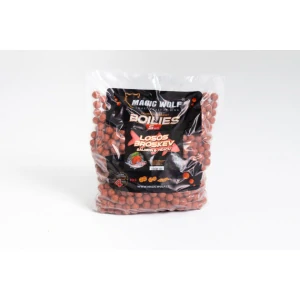 Magic Wolf - Boilies Losos/Broskev 5kg