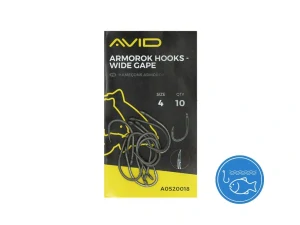 AVID Carp Armorok Hooks Wide Gape vel. 2 10ks