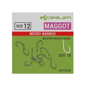 Korum Háček Maggot Micro Barbed vel. 16 10ks