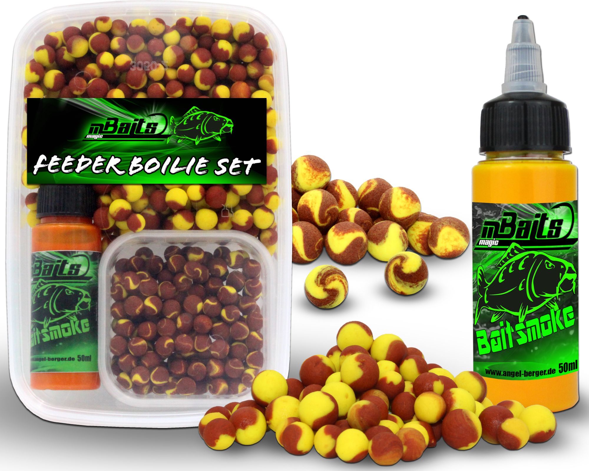 Mini boilies set Scopex