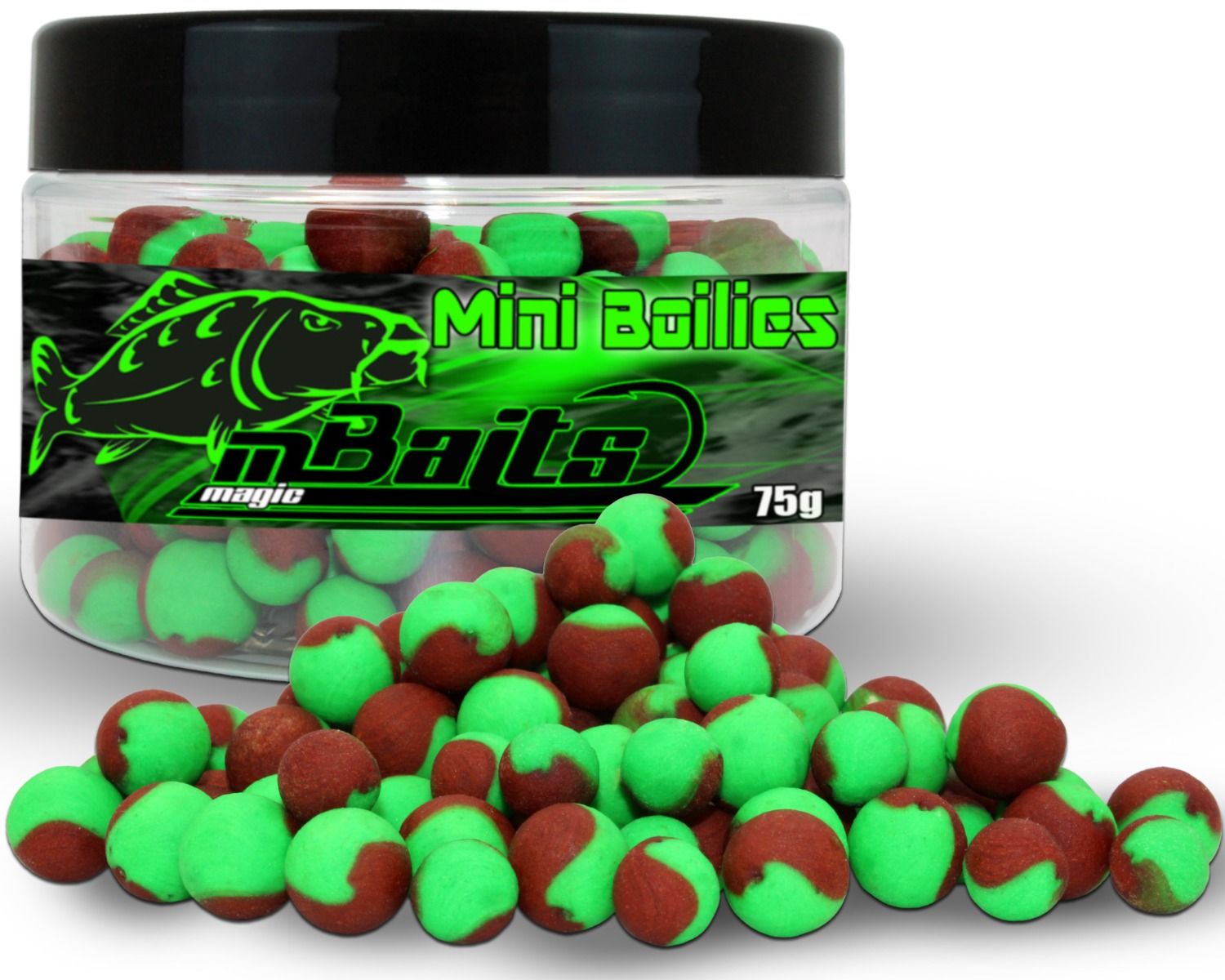 Mini boilies Mušle