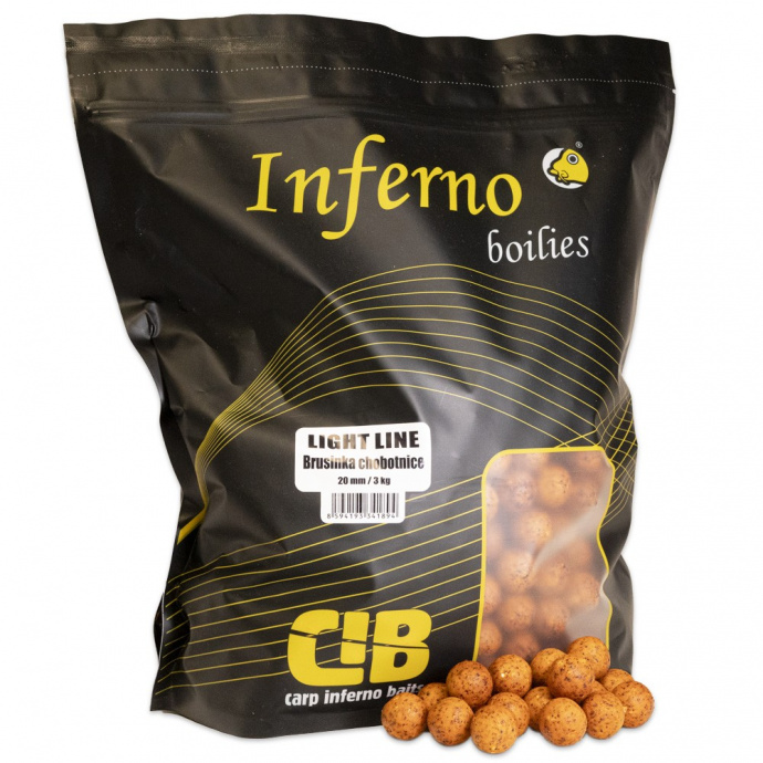 Boilie Carp Inferno LIGHT LINE brusinka- chobotnice 3kg 20mm