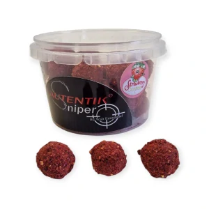Autentik Sniper Hook boilies Jahoda -Scopex 300g