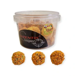 Autentik Sniper Hook boilies Mango-Banán 300g