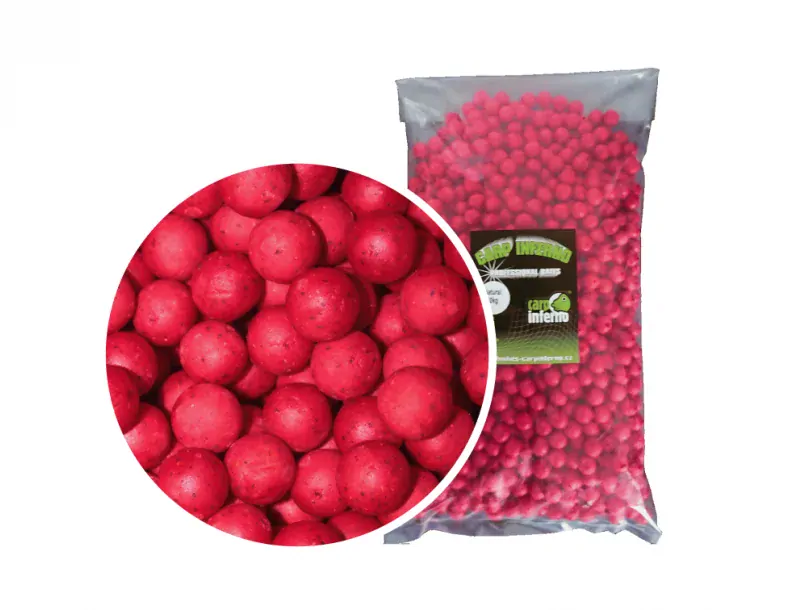 Boilies Natural červené