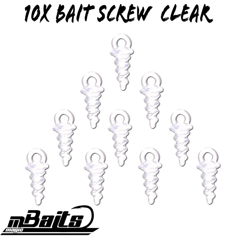 Bait Screw průhledné 10ks