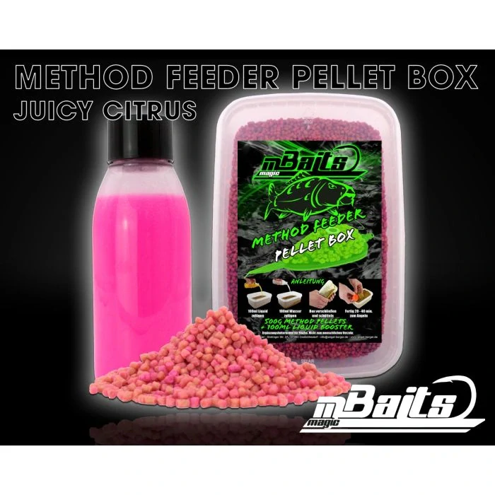 Method Feeder Pelletový Box šťavnatý citrus