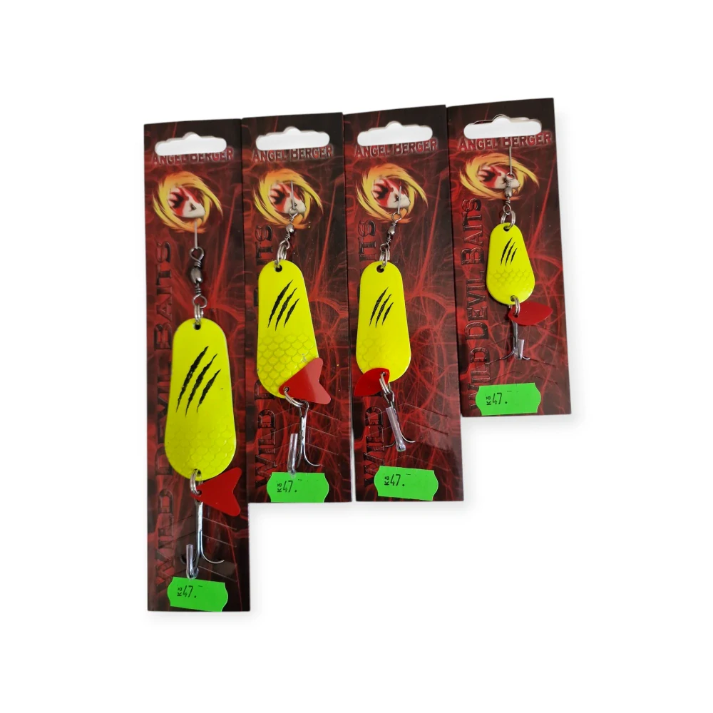 Plandavka Wild Devil Baits žlutá 22g 55mm