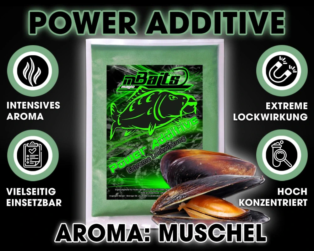 Práškové aroma Mušle GLM