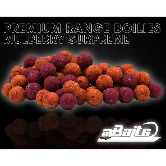Boilies Moruše (Mulberry Supreme) 1 kg