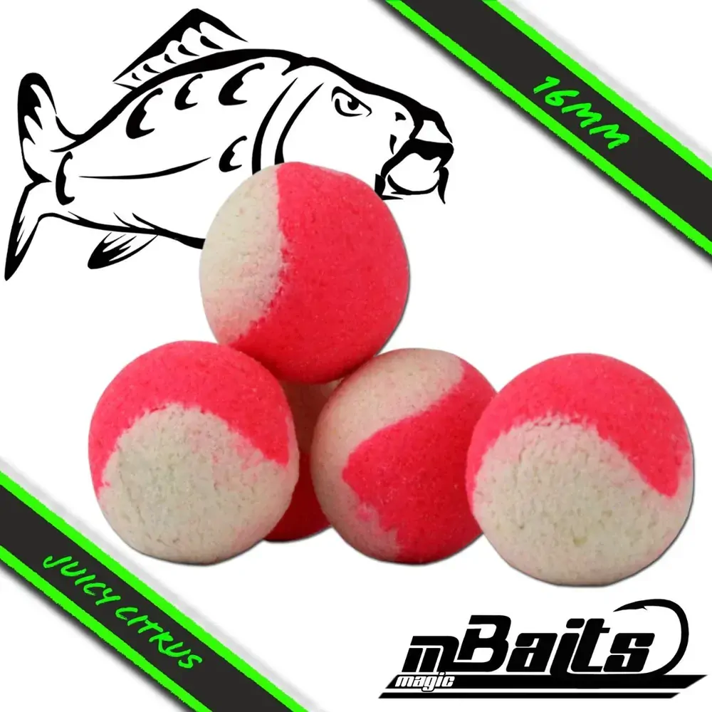 Dvoubarevný Pop Up šťavnatý citrus 16mm