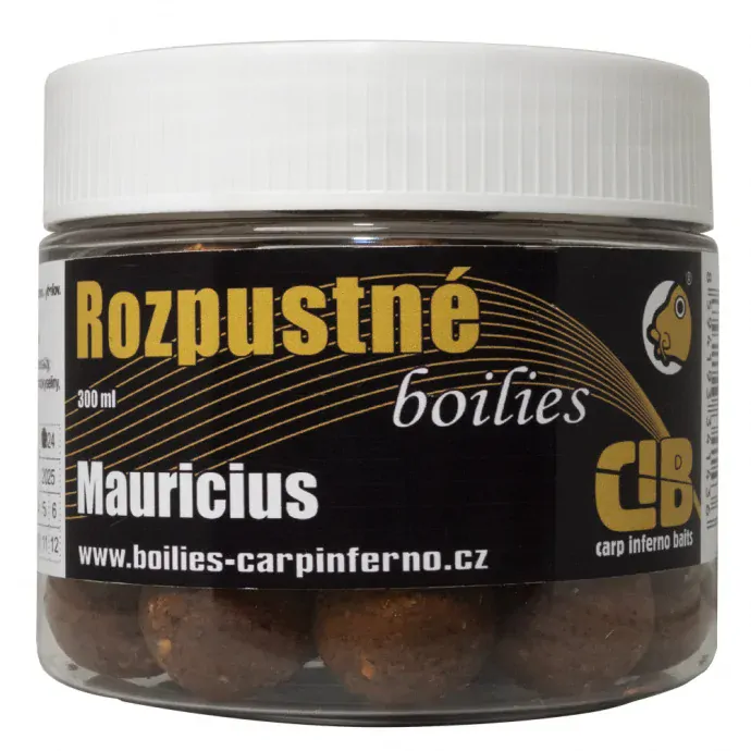 Rozpustné boilies Mauricius