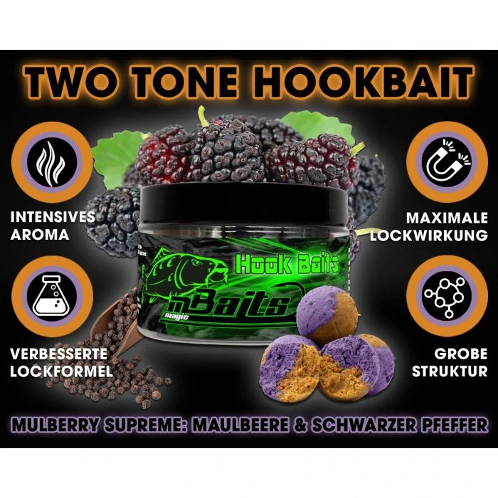 Magic Baits Hook Baits Mulberry Supreme 80 g