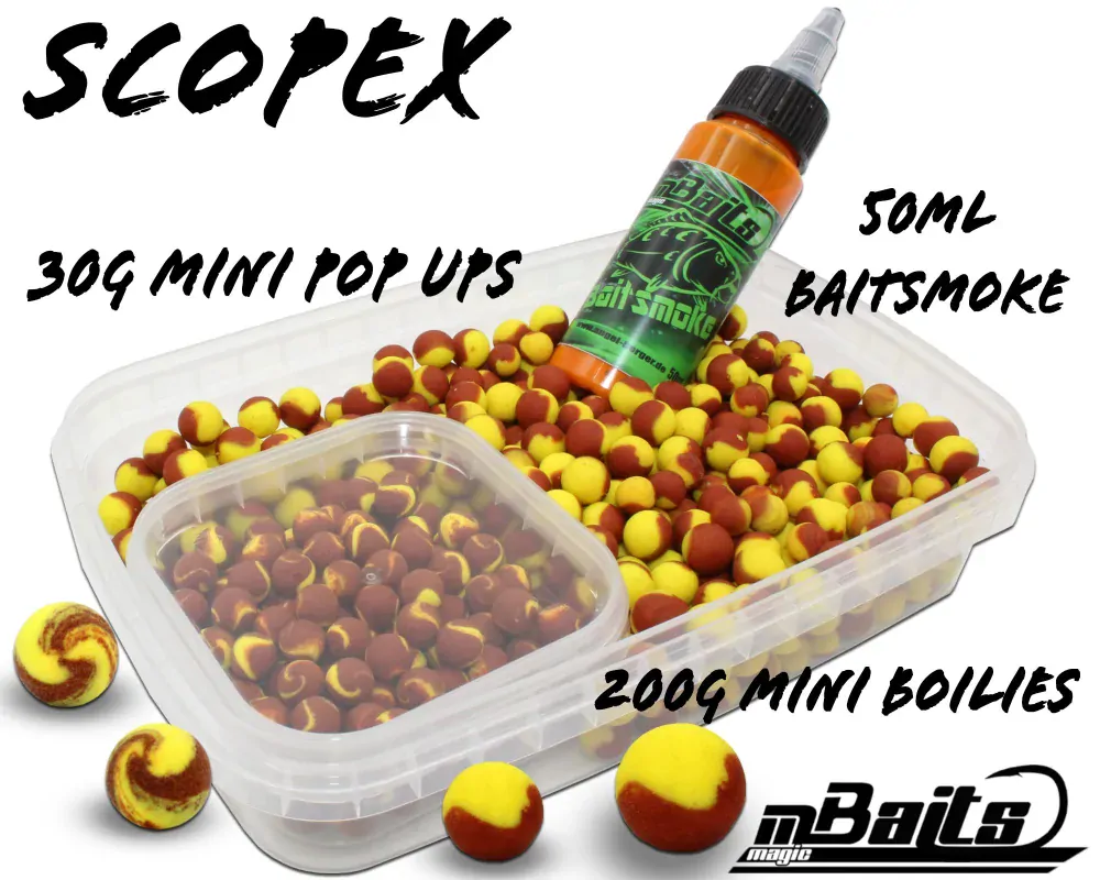 Mini boilies set Scopex