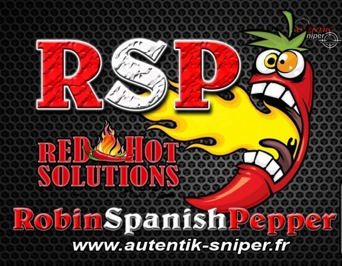 Autentik Sniper práškový glu dip RSP (Španělský pepř-chilli)