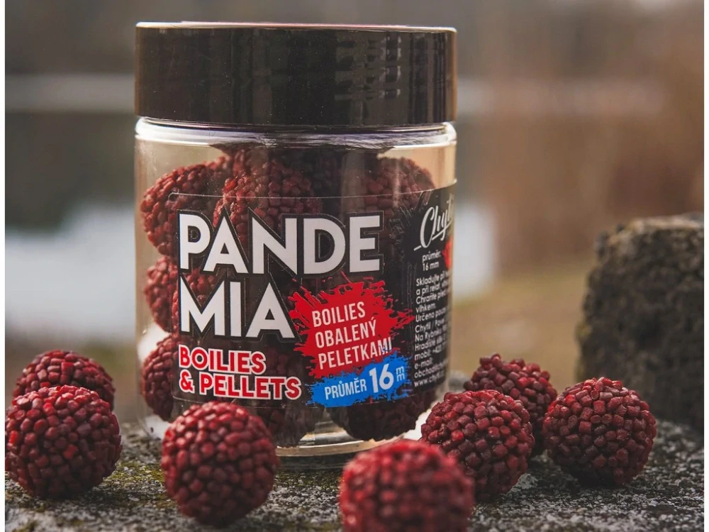 Pandemia boilies 16mm Chiméra Red (oliheň/pepř)