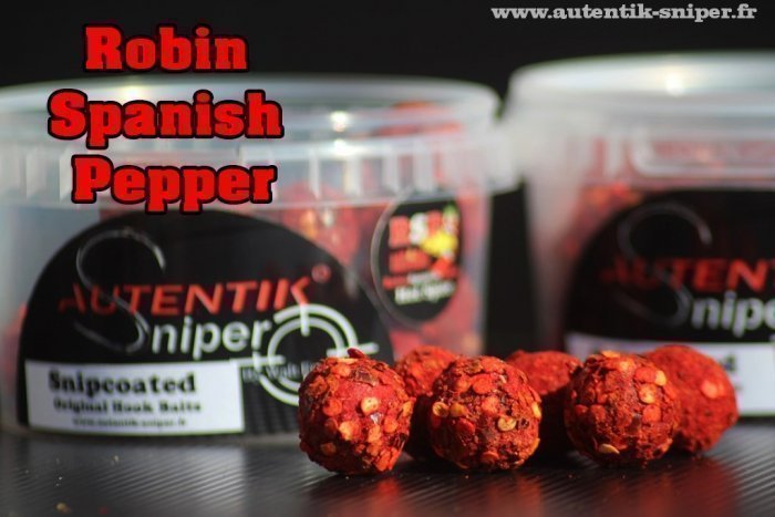 Autentik Sniper Hook boilies RSP "špnělský pepř-chilli" 300g