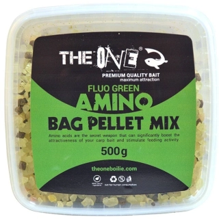 The One Pelety Amino Bag Pellet Mix 500 g - Fluo Zelený