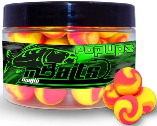 Pop Up boilies žluto-růžové 15mm